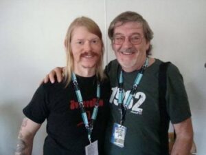 Björn med Terry Marshal